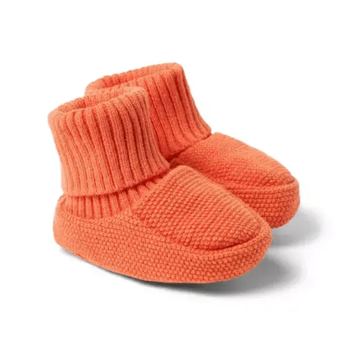 Newborn Blazing Sun Baby Sweater Bootie by Janie and Jack