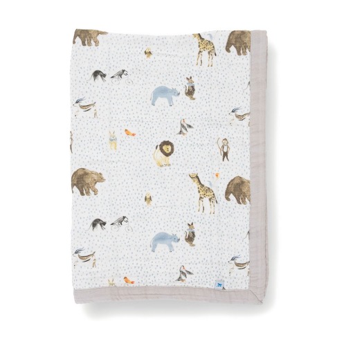 Cotton Muslin Baby Quilt