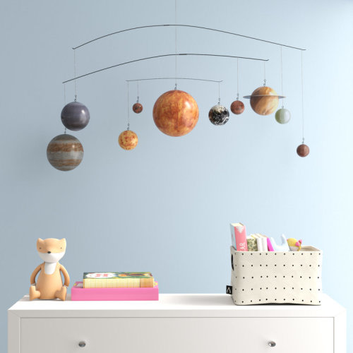Wildon Home® Taybah Solar System Mobile Wall Décor & Reviews | Wayfair