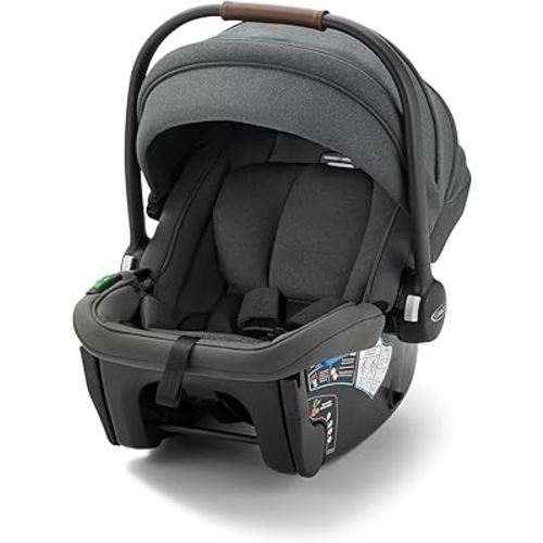 Graco Gomax Infant Car Seat, Baseless Car Seat with Canopy, Rear Facing, Lightweight Carseat