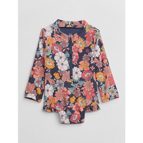 Baby Print One-Piece RashGuard