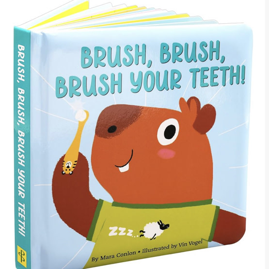 Brush, Brush, Brush Your Teeth (Padded Board Book)