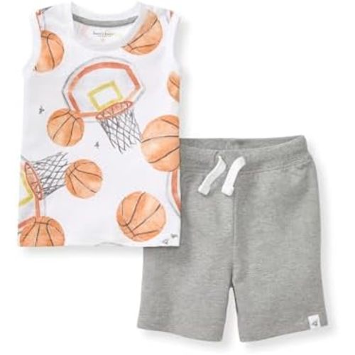 Burt's Bees Baby Baby Boys Tee and Short Set