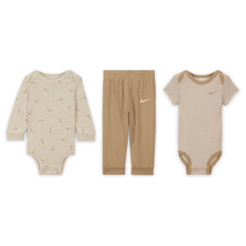 Nike Baby Essentials Baby (0-9M) 3-Piece Bodysuit Set