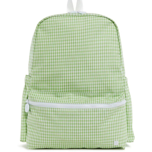 TRVL Leaf Green Gingham Backpack – Pink Sheep Boutique