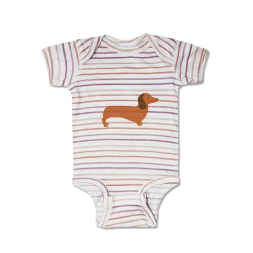 Cute Rascals Baby Bodysuit Dachshund Dog Lover Pet A Boy & Girl Baby Clothes Funny Cotton