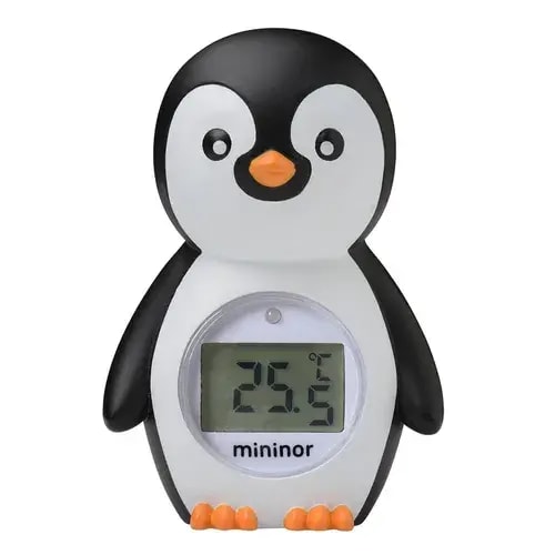 Mininor Animal Toy Water Safety Thermometer - Penguin | Baby Bunting AU