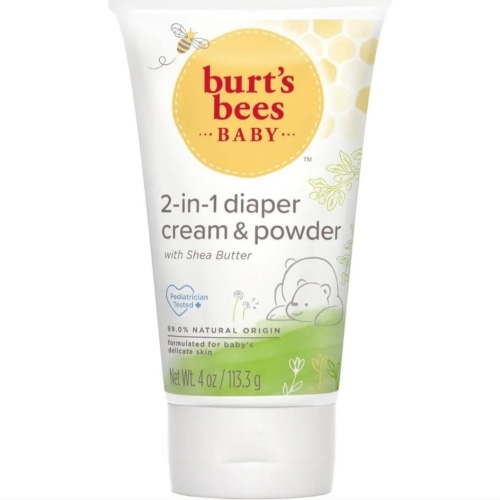 Burt's Bees Baby 2-in-1 Diaper Cream and Powder | Burt's Bees