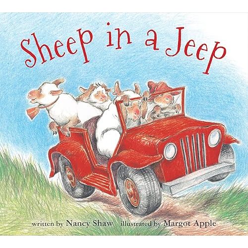 Sheep in a Jeep (board book) Board book – Picture Book, March 1, 2016