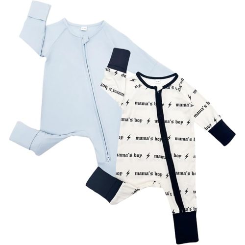 Bow Dream Bamboo Rayon Baby Pajamas Infant Sleepers Newborn Girl Boy Clothes Rompers Jumpsuit Outfit