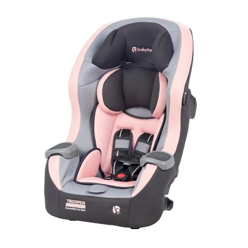 New Baby Trend Trooper Slim 3-in-1 Convertible Car Seat (Quartz Pink)