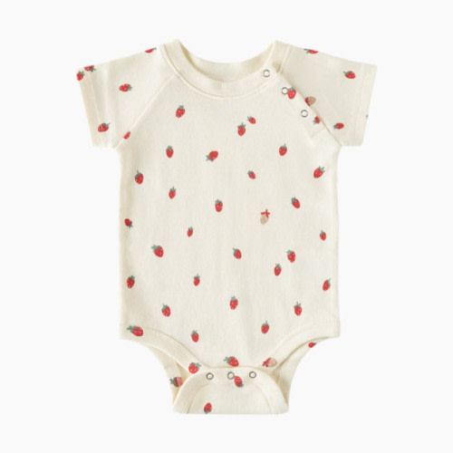 Pehr Snap One-Piece - Strawberry Patch, 6-12 M
