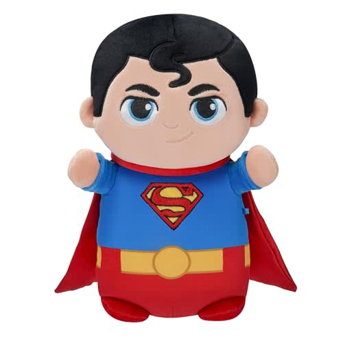 Squishmallows Original DC 10in Superman HugMees – Ultrasoft Official Jazwares Plush (Medium-Sized)