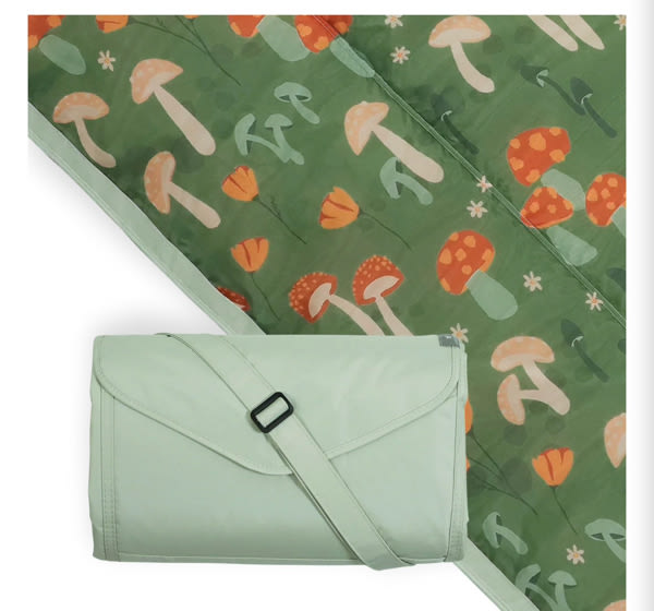 Outdoor Blanket - Woodland Mushroom