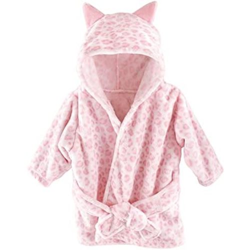 Hudson Baby Unisex Baby Plush Animal Face Bathrobe