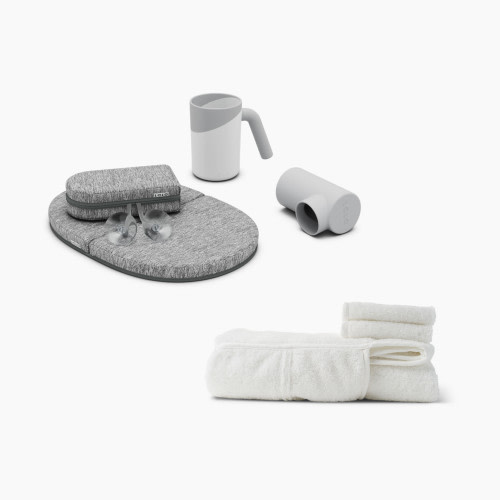 Lalo Bathtime Essential Accessories Bundle - Coconut