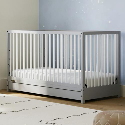 Teddi Convertible Crib With Drawer