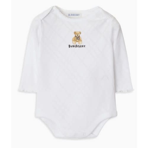Burberry Baby's Thomas Bear Cotton Bodysuit | Saks Fifth Avenue