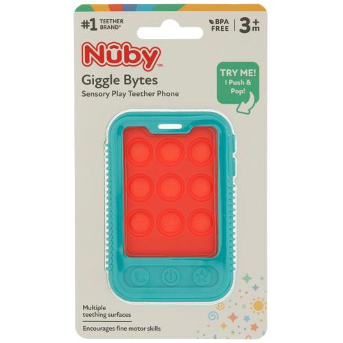 Giggle Bytes Sensory Play Teether Phone