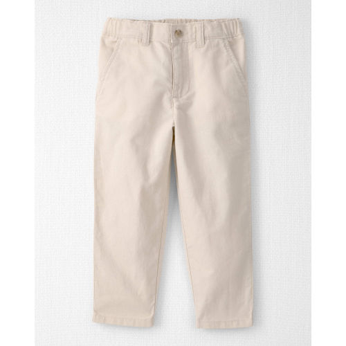 Toddler Boy Linen Pants Made with Organic Cotton - Little Planet | Carter's