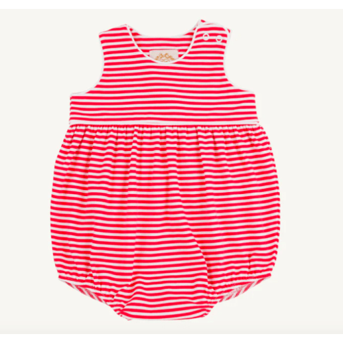 Barlett Bubble - Richmond Red Stripe with Worth Avenue White