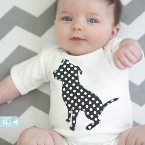 Pit Bull baby one-piece bodysuit or toddler t-shirt - You pick the fabric