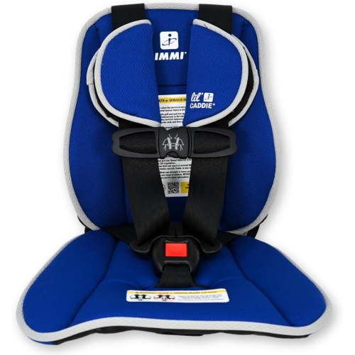 Lil’ Caddie Child Positioner for Golf Carts, 5-Point Positioner Designed to Secure Children in Golf Carts Under 15mph, Royal Blue