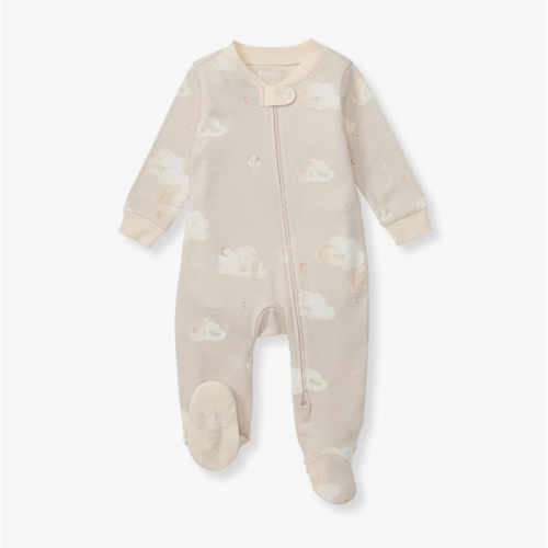 Burt's Bees Baby Essentials Baby Boys' Organic Cotton One-Piece Zip Front Sleep and Play Footed Pajamas