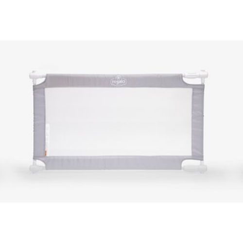 Regalo Expandable Mesh Gate - Gray/white - 28"