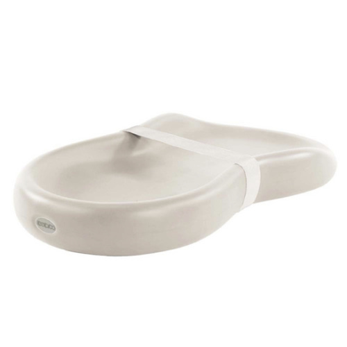 Keekaroo Peanut Changer Baby Vanilla– The Original Made in USA Easy-to-Clean Changing pad and The only Shell Over Foam, Fully Water Repellant