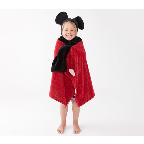Disney Mickey Mouse Kid Hooded Towel | Pottery Barn Kids