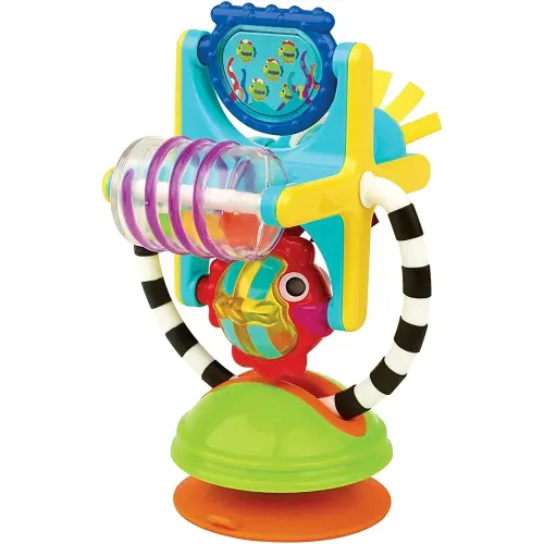 Sassy Fishy Fascination Station 2-in-1 Suction Cup High Chair Toy