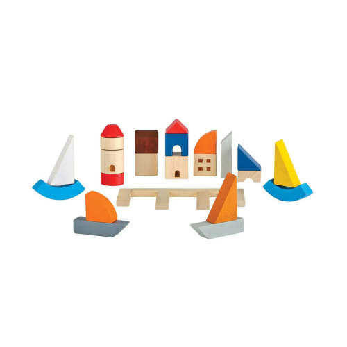 Marina Blocks by Plan Toys – Mochi Kids