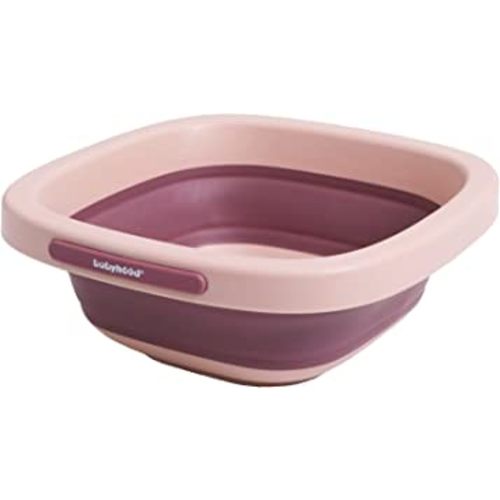 Babyhood MultiPurpose Collapsible Wash Basin for Kids and Babies Lightweight Portable Folding Basin for Washing Baby Bottles and Breast Parts and Home Kitchen Outdoor Camping Use 2021pink BH721