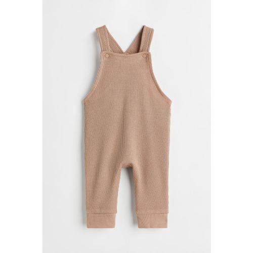 Waffled Overall Jumpsuit