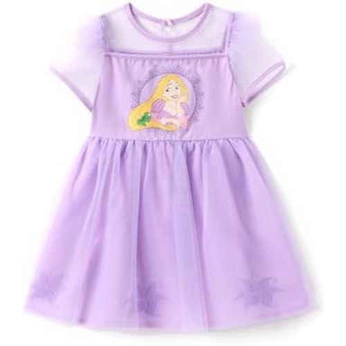 Disney Frozen Elsa Princess Minnie Mouse Toddler Girl Dress Sparkle Tulle Ruffle Summer Beach Holiday Sundress 2-6 Years