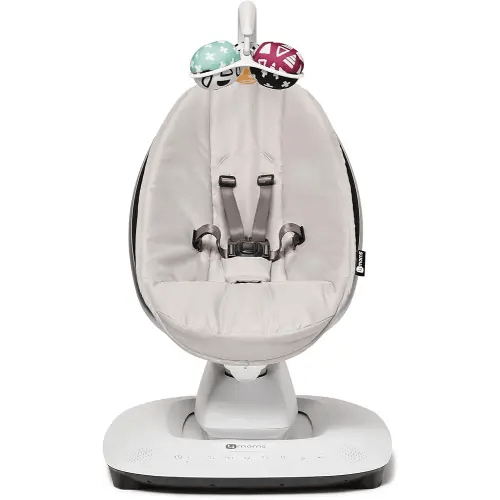 4moms MamaRoo Multi-Motion Baby Swing, Bluetooth Enabled with 5 Unique Motions, Grey