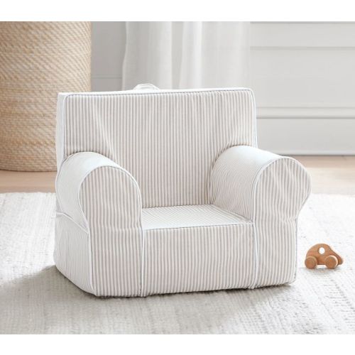My First Anywhere Chair®, Oatmeal Oxford Stripe Collection