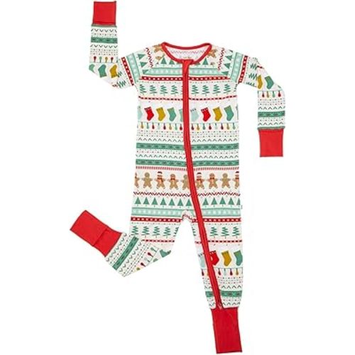 Little Sleepies Pajamas for Baby Boys & Girls, Viscose from Bamboo Baby Pajamas, Snug Baby Sleeper, Toddler PJs, 2-Way Zipper