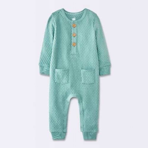 Baby Boys' Sweater Romper - Cloud Island™ Blue Newborn