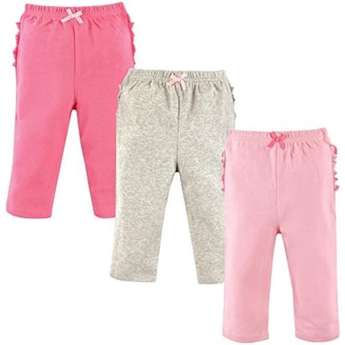 Hudson Baby Baby Girls' Cotton Pants and Leggings