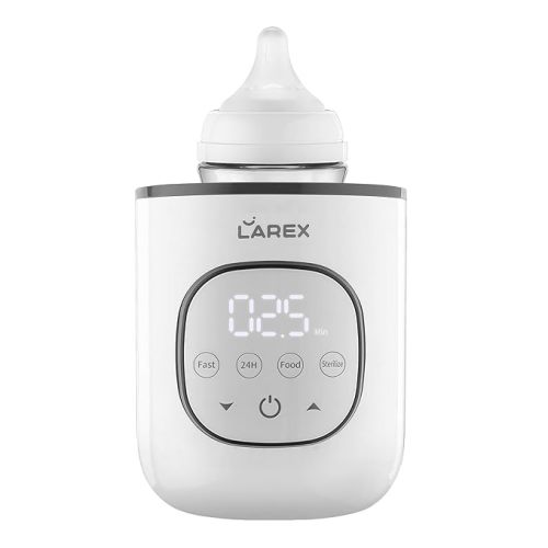 Bottle Warmer, Fast Baby Bottle Warmer for Breastmilk and Formula, with Timer and Accurate Temp Control, 8-in-1 Baby Milk Warmer BPA Free with Digital Display, Bottle Warmers for All Bottles