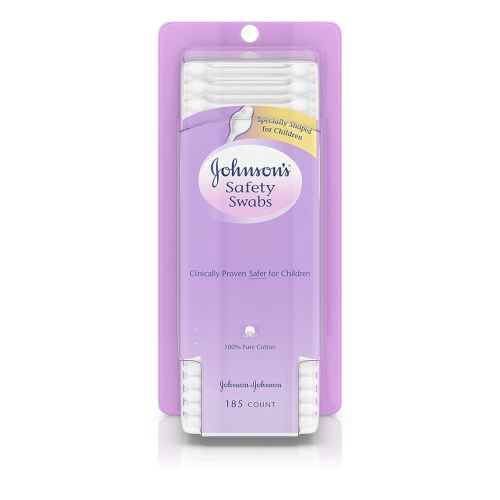 Johnson's Baby Safety Swabs 185 Each