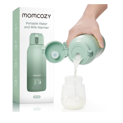 Momcozy Portable Milk Warmer for Travel – Dual Heating Modes for Breast Milk & Water, Portable Bottle Warmer with Fast Heating & Long Battery Life, 17 Ounces Large Capacity to Meet Your All-Day Needs : Amazon.com.au: Baby