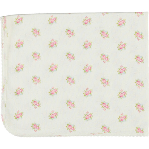 Esme Blanket, Garden Pointelle - Bebe Organic | Maisonette