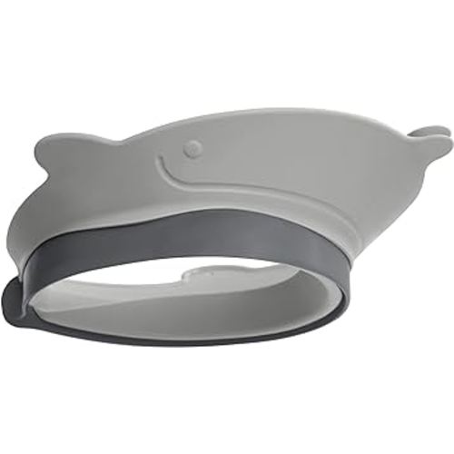 Skip Hop Baby Shower Cap, Moby Bath Visor, Grey