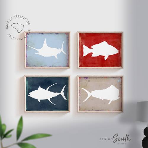Boys fishing bedroom wall art, fish decor for boys, boys fishing theme, fish prints, baby boy fisherman, fish nursery art boys, fish decor