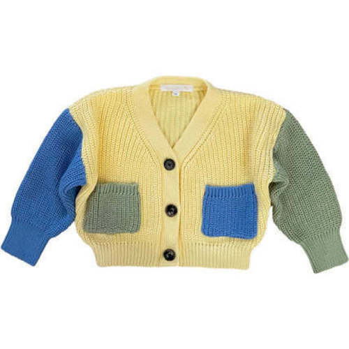 Oversized Colorblock Knit Cardigan, Multi - Royal Babies & Tots | Maisonette