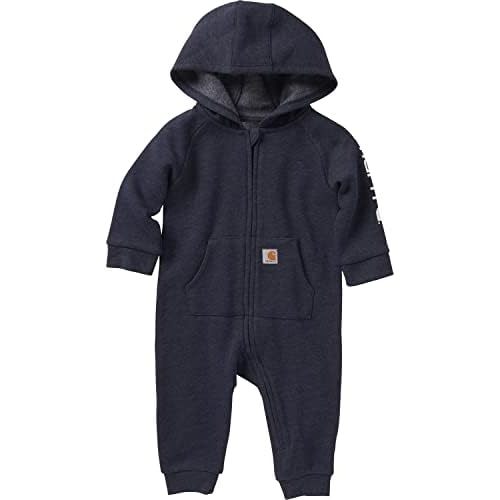 Carhartt Baby Boys' Long-Sleeve Zip-Front Hooded Coverall