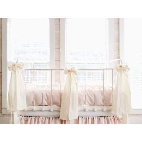 Ivory Large Crib Bow | High Cotton Textile